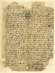 Petition by the Heirs of Samuel Palmer of Westchester that his widow be granted a letter of administration, 1670