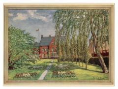 Holiday card from Robert Coe to Governor Averell Harriman