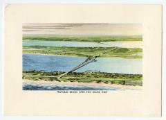 Holiday card from Mary and Robert Moses to Governor Averell Harriman