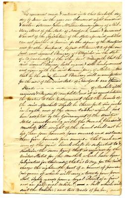 Contract of Lemuel Pomeroy