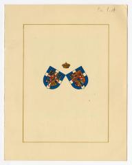 Holiday card from King Paul of Greece to Governor Averell Harriman