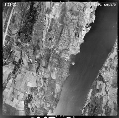 Aerial photograph of Saugerties USGS quadrangle