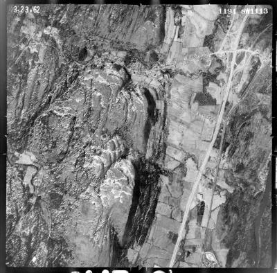 Aerial photograph of Saugerties USGS quadrangle