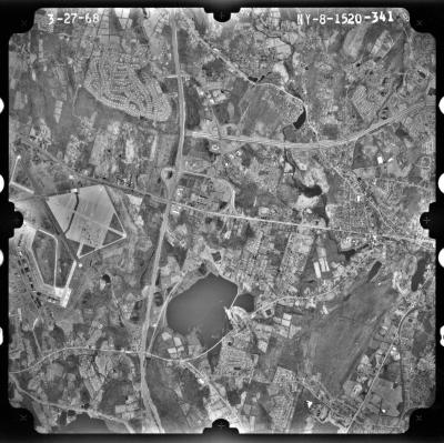 Aerial photograph of Newburgh USGS quadrangle