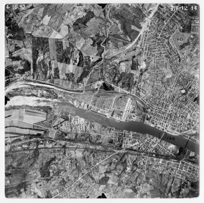 Aerial photograph of Albany USGS quadrangle