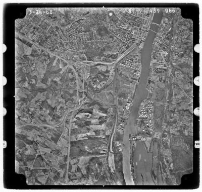 Aerial photograph of Albany USGS quadrangle