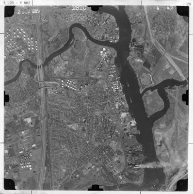 Aerial photograph of Arthur Kill USGS quadrangle
