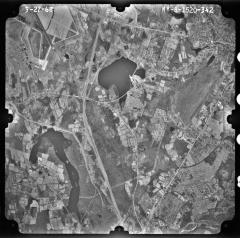 Aerial photograph of Cornwall-on-Hudson USGS quadrangle