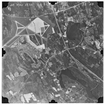 Aerial photograph of Cornwall-on-Hudson USGS quadrangle