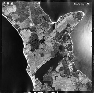 Aerial photograph of Southold USGS quadrangle