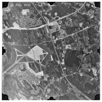 Aerial photograph of Cornwall-on-Hudson USGS quadrangle