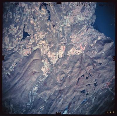 Aerial photograph of Cornwall-on-Hudson USGS quadrangle