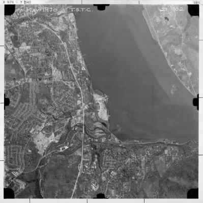Aerial photograph of Cornwalton-on-Hudson USGS quadrangle