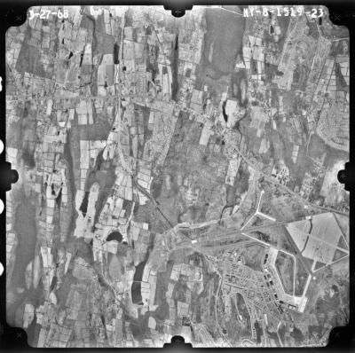 Aerial photograph of Newburgh USGS quadrangle