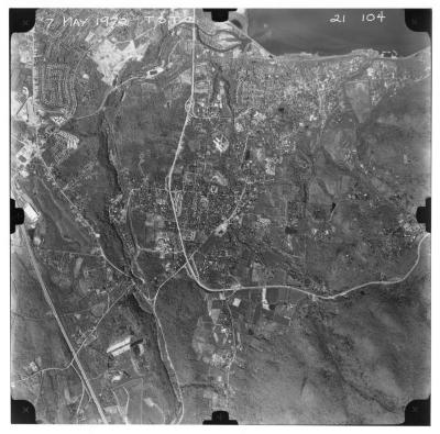 Aerial photograph of Cornwall-on-Hudson USGS quadrangle