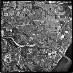 Aerial photograph of Rochester West USGS quadrangle