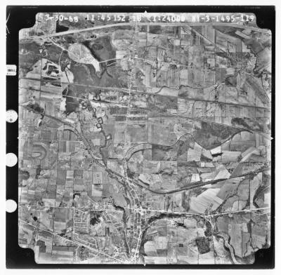 Aerial photograph of Canastota USGS quadrangle