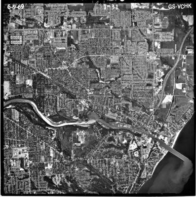 Aerial photograph of Rochester West USGS quadrangle
