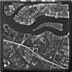 Aerial photograph of Arthur Kill USGS quadrangle