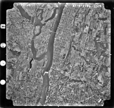 Aerial photograph of Troy North USGS quadrangle
