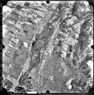 Aerial photograph of Utica East USGS quadrangle