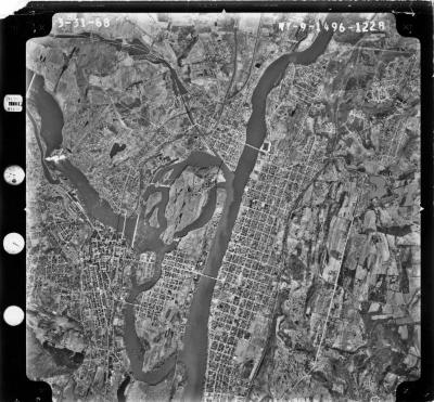 Aerial photograph of Troy North USGS quadrangle