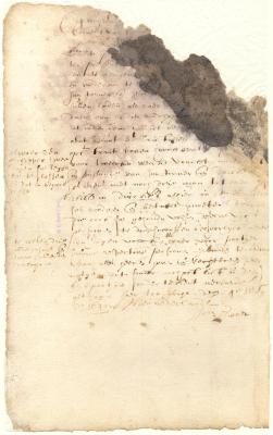 Charter party of Willem Dircksen, skipper, about to sail to St. Christopher