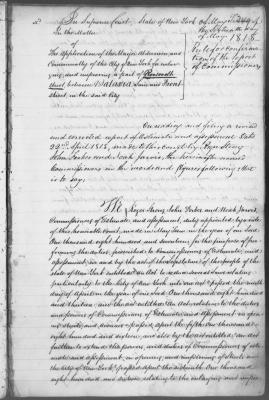 Engrossed minutes of the Supreme Court of Judicature, May 1818