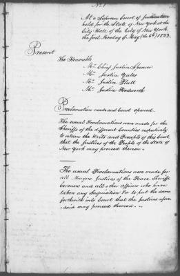 Engrossed minutes of the Supreme Court of Judicature, May 1822