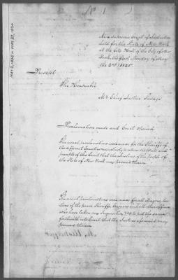 Engrossed minutes of the Supreme Court of Judicature, May 1825