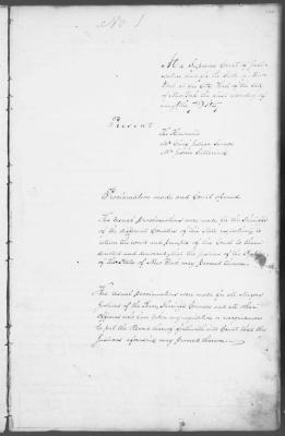 Engrossed minutes of the Supreme Court of Judicature, May 1827