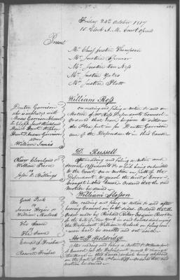 Engrossed minutes of the Supreme Court of Judicature, October-November 1817