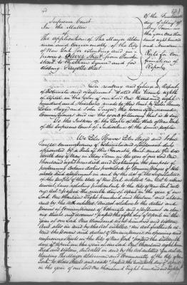 Engrossed minutes of the Supreme Court of Judicature, May 1819