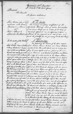 Engrossed minutes of the Supreme Court of Judicature, May 1828