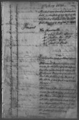 Rough minutes of the Supreme Court of Judicature, May 1821