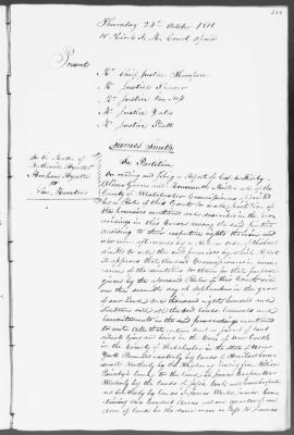 Engrossed minutes of the Supreme Court of Judicature, October 1816