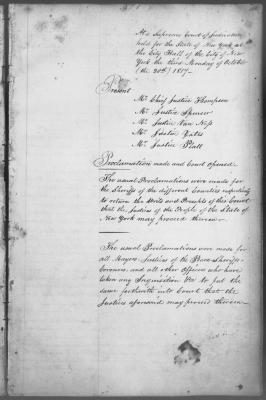 Engrossed minutes of the Supreme Court of Judicature, October 1817
