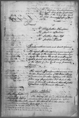 Engrossed minutes of the Supreme Court of Judicature, May 1818