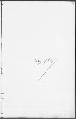 Engrossed minutes of the Supreme Court of Judicature, May 1847