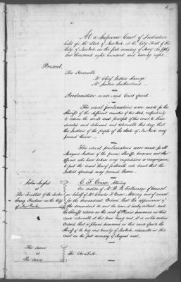 Engrossed minutes of the Supreme Court of Judicature, May 1828