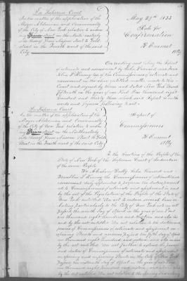 Engrossed minutes of the Supreme Court of Judicature, May - June 1833