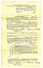 Naturalization papers, Alexander Rudolph, 1840