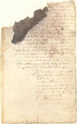 Exemplification of certificate of good conduct of Lieutenant Commander Bartram from the governor and council of Cura&#231;ao, W. I.