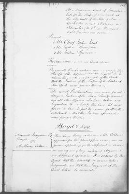 Engrossed minutes of the Supreme Court of Judicature, November 1807