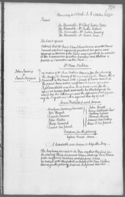 Engrossed minutes of the Supreme Court of Judicature, October 1793