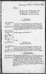 Engrossed minutes of the Supreme Court of Judicature, November 1794