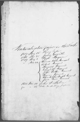 Engrossed minutes of the Supreme Court of Judicature, May 1806