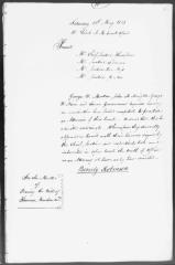 Engrossed minutes of the Supreme Court of Judicature, May 1815