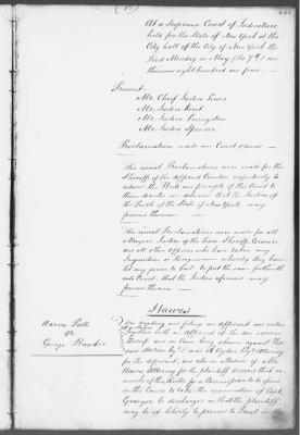 Engrossed minutes of the Supreme Court of Judicature, May 1804