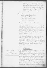 Engrossed minutes of the Supreme Court of Judicature, May 1804